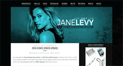 Desktop Screenshot of jane-levy.com