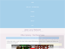 Tablet Screenshot of jane-levy.net